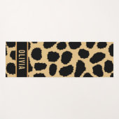 Tapis De Yoga Nom personnalisé classique Cheetah Poster de anima (Devant (Horizontal))