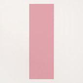 Tapis De Yoga Nom personnalisé rose pâle (Dos)