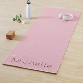 Tapis De Yoga Nom rose