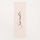 Tapis De Yoga Nom rose vif moderne Yoga Mat (Devant)