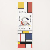 Tapis De Yoga Noplasticisme incroyable Art Monogramme. Lettre C (Devant)