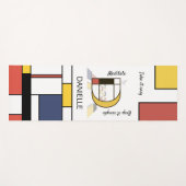 Tapis De Yoga Noplasticisme incroyable Art Monogramme. Lettre D (Devant (Horizontal))