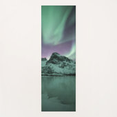 Tapis De Yoga Northern Lights Nature Photo (Devant)