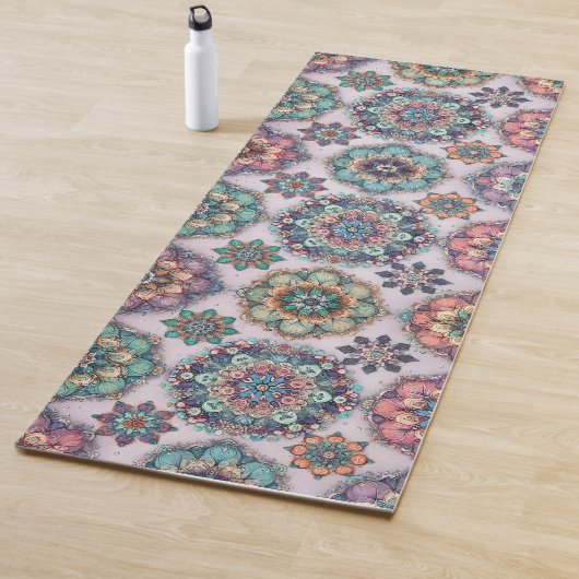Tapis De Yoga Not Your Ordinary Snowflakes (En situation)