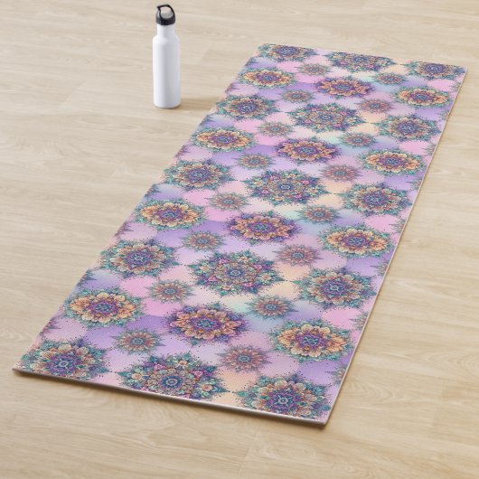 Tapis De Yoga Not Your Ordinary Snowflakes VI (En situation)
