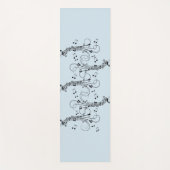 Tapis De Yoga Notes de musique fantaisie (Devant)