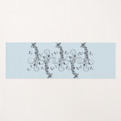 Tapis De Yoga Notes de musique fantaisie (Devant (Horizontal))