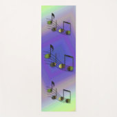 Tapis De Yoga Notes Dubstep Yoga Mat (Devant)
