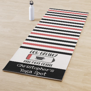 Tapis De Yoga Nouvelle Batterie Café Batterie Yoga Mat