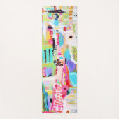 Tapis De Yoga Nuages Abstraits (Devant)