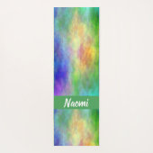 Tapis De Yoga Nuages Abstraits de plasma Yoga Mat (Dos)