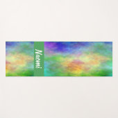 Tapis De Yoga Nuages Abstraits de plasma Yoga Mat (Devant (Horizontal))