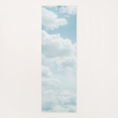 Tapis De Yoga Nuages bleus doux #2 nuages #mur #art (Dos)