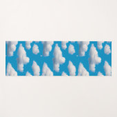 Tapis De Yoga Nuages fluides (Devant (Horizontal))