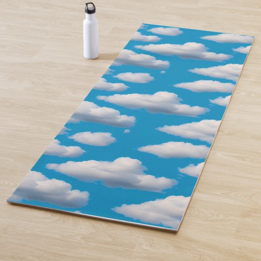 Tapis De Yoga Nuages fluides (En situation)