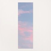 Tapis De Yoga Nuages roses personnalisables (Devant)