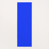 Tapis De Yoga Nuances de bleu moderne art fractal Abstrait (Dos)