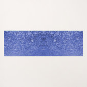 Tapis De Yoga Nuances du vecteur bleu (Dos (Horizontal))