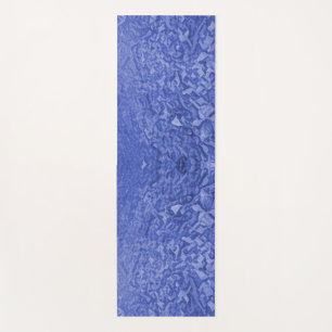 Tapis De Yoga Nuances du vecteur bleu