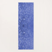 Tapis De Yoga Nuances du vecteur bleu (Dos)