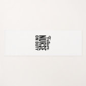 Tapis De Yoga Nurse Gift Future Nurse On Duty (Devant (Horizontal))