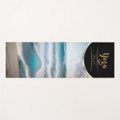 Tapis De Yoga Océan émeraude - Yoga Mat (Devant (Horizontal))