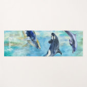 Tapis De Yoga Ocean Friends Yoga Mat (Devant (Horizontal))
