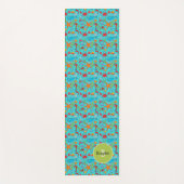 Tapis De Yoga Océan Sea Life Cute Fish Motif Personnalisé Enfant (Devant)