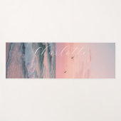 Tapis De Yoga Ocean Sunset Custom  (Devant (Horizontal))