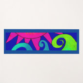 Tapis De Yoga Ocean Waves Yoga Mat (Devant (Horizontal))