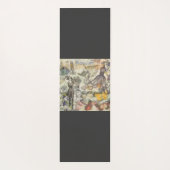 Tapis De Yoga Octopus Beach Antique Côte Steampunk (Dos)