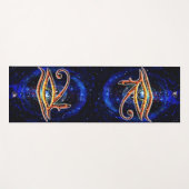 Tapis De Yoga OEil de Horus (Devant (Horizontal))