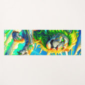 Tapis De Yoga OEuvre de Lion (Devant (Horizontal))