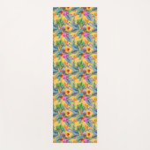 Tapis De Yoga Oiseau Tropical Du Paradis Et Jardin D'Été Des Orc (Devant)