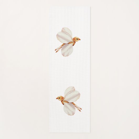 Tapis De Yoga oiseaux de printemps (Devant)