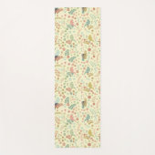 Tapis De Yoga Oiseaux de Shabby & Branches Jaune (Devant)