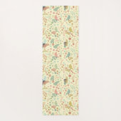 Tapis De Yoga Oiseaux de Shabby & Branches Jaune (Dos)