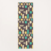 Tapis De Yoga oiseaux géométriques minimes (Devant)