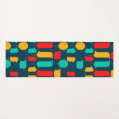 Tapis De Yoga oiseaux plats (Devant (Horizontal))