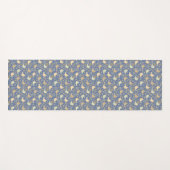 Tapis De Yoga Oiseaux sereins à face unique (Devant (Horizontal))