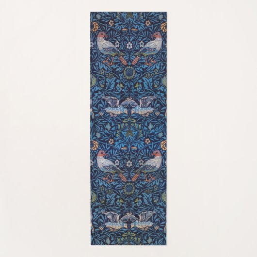 Tapis De Yoga Oiseaux, William Morris (Devant)