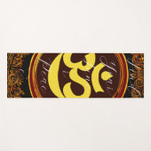 Tapis de Yoga OM (Devant (Horizontal))