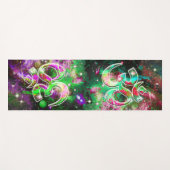 Tapis De Yoga OM Dualité Lambda (Devant (Horizontal))