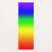 Tapis De Yoga Ombre arc-en-ciel (Devant)