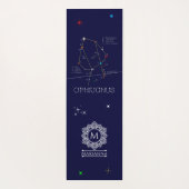 Tapis De Yoga Ophiuchus de constellation zodiaque (Dos)