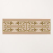 Tapis De Yoga opulent doré (Devant (Horizontal))