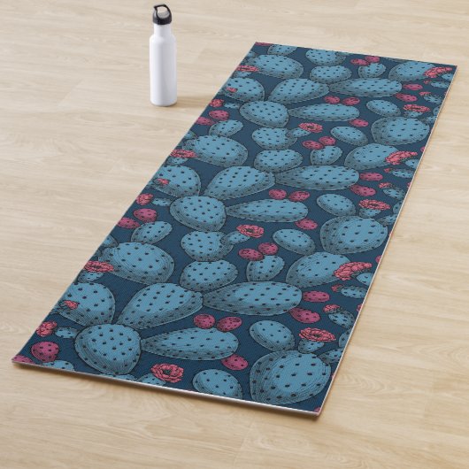 Tapis De Yoga Opuntie de floraison (En situation)