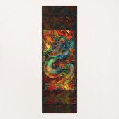 Tapis De Yoga Oracle Dragon oriental (Devant)