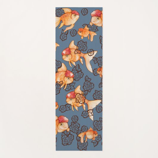 Tapis De Yoga Oranda Goldfish (Devant)