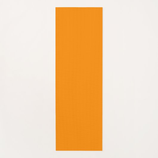 Tapis De Yoga Orange (Devant)